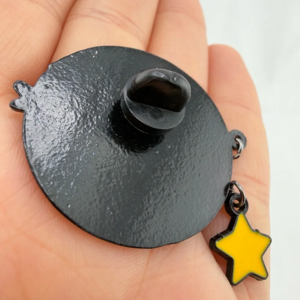 Little Prince Star Enamel Pin - Blue and Yellow